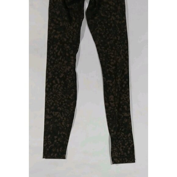 Lululemon Align High Rise Tights 28" Size 2 Camo Brown Yoga Studio Run Nulu - Picture 6 of 7